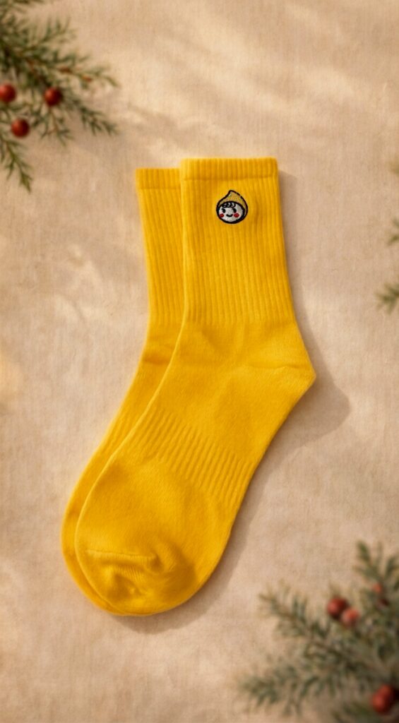 泡泡小姐聖誕好襪示意圖